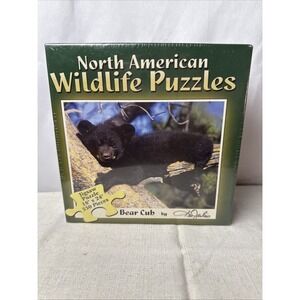 Channel Craft North‎ American Wildlife 550 Puzzle"Black Bear Cub" by Ken Jenkins